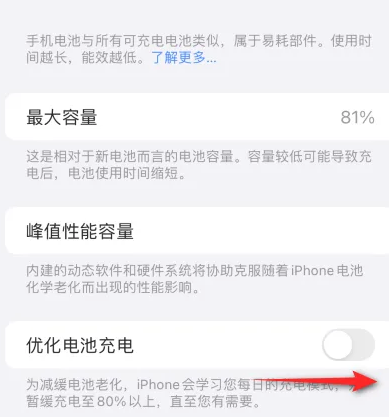 宕昌苹果15维修分享iPhone15充电到80%就充不进电了怎么办 