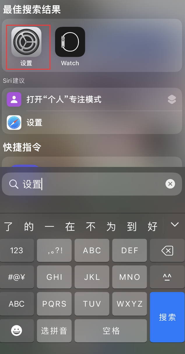 宕昌苹果手机维修分享：iPhone 找不到“设置”或“App Store”怎么办？ 