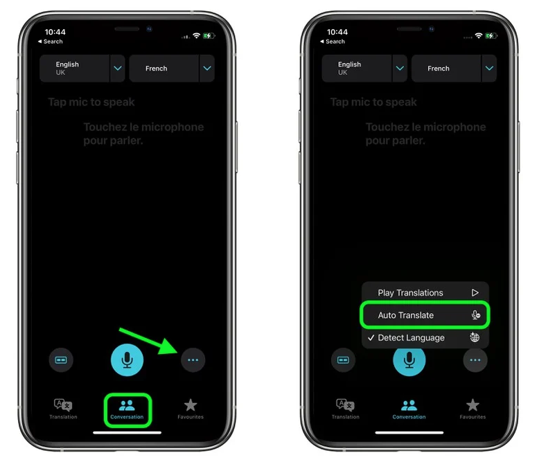 宕昌苹果手机维修分享iOS 15 “翻译” App 新改进 