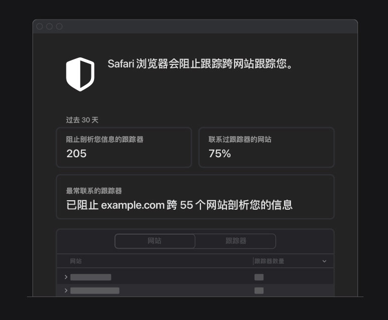 宕昌苹果手机维修分享如何在 Safari 浏览器中查看和打开隐私报告 